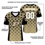personalized purdue boilermakers stacked rectangle gold jersey best selling