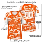 personalized sam houston bearkats camo shatter orange jersey best selling