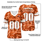 personalized sam houston bearkats camouflage abstract orange jersey best selling