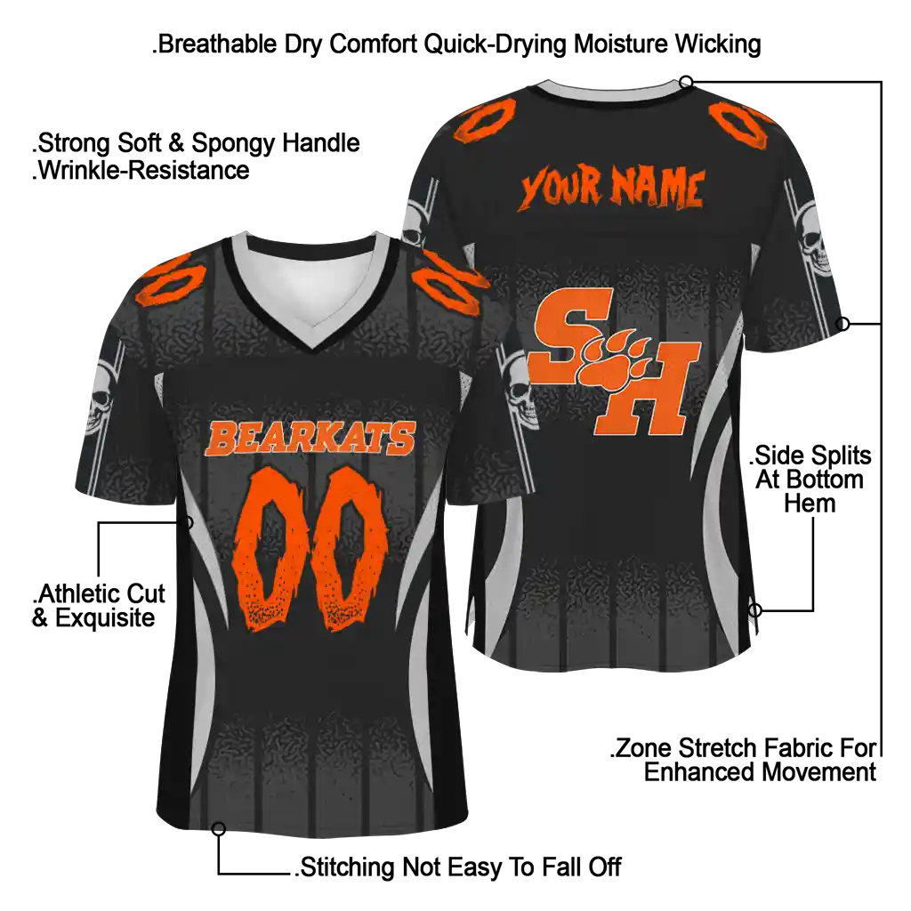 personalized sam houston bearkats dynamic dots white jersey latest model personalized sam houston bearkats dynamic dots white jersey latest model