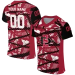 personalized san diego state aztecs camo shatter red jersey best selling