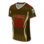 personalized san francisco 49ers dynamic dots gold jersey best selling