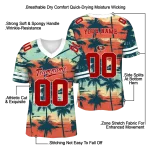 personalized san francisco 49ers horizon palm sunset jersey best selling
