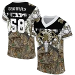 personalized san jose state spartans antler skull camouflage hunting jersey best selling