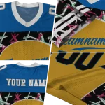 personalized san jose state spartans brushstroke xs gold black jersey best selling