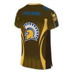 personalized san jose state spartans dynamic dots gold jersey best selling