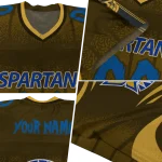 personalized san jose state spartans dynamic dots gold jersey best selling