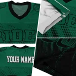 personalized saskatchewan roughriders halftone flow green black jersey best selling