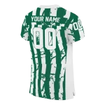 personalized saskatchewan roughriders stripe splatter green jersey best selling