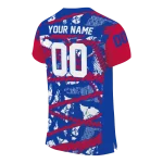 personalized smu mustangs camo shatter blue jersey best selling