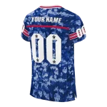 personalized smu mustangs camouflage abstract blue jersey best selling