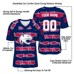 personalized south alabama jaguars layered grids blue jersey best selling