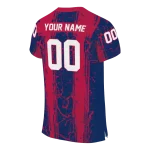 personalized south alabama jaguars rugged stripes blue jersey best selling