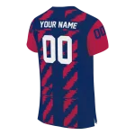 personalized south alabama jaguars stripe block blue jersey best selling