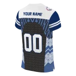 personalized south alabama jaguars tire arrows blue black white jersey best selling