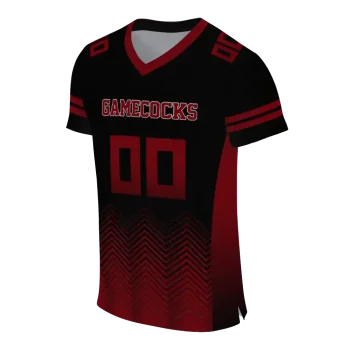 personalized south carolina gamecocks halftone sweep black jersey fashion forward