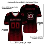 personalized south carolina gamecocks halftone sweep black jersey best selling