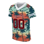 personalized south carolina gamecocks horizon palm sunset jersey best selling