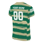 personalized south florida bulls art stripe green jersey best selling