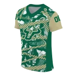 personalized south florida bulls camo shatter green jersey best selling