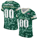 personalized south florida bulls camouflage abstract green jersey best selling