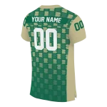 personalized south florida bulls stacked rectangle green jersey best selling