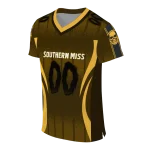 personalized southern miss golden eagles dynamic dots gold jersey best selling