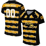 personalized southern miss golden eagles layered grids black jersey best selling