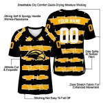 personalized southern miss golden eagles layered grids black jersey best selling