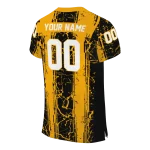 personalized southern miss golden eagles rugged stripes black jersey best selling