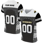 personalized southern miss golden eagles tire arrows black white jersey best selling