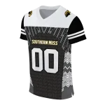 personalized southern miss golden eagles tire arrows black white jersey best selling