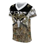 personalized tampa bay buccaneers antler skull camouflage hunting jersey best selling