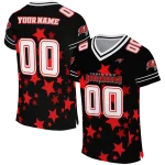personalized tampa bay buccaneers star cluster black jersey best selling