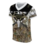 personalized tcu horned frogs antler skull camouflage hunting jersey best selling