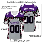 personalized tcu horned frogs brushstroke xs grey black jersey best selling