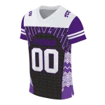personalized tcu horned frogs tire arrows purple black white jersey best selling