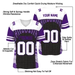 personalized tcu horned frogs tire arrows purple black white jersey best selling