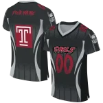 personalized temple owls dynamic dots silver jersey best selling