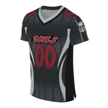personalized temple owls dynamic dots silver jersey fashion forward