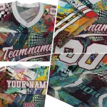 personalized temple owls tribal face jersey best selling