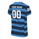 personalized tennessee titans art stripe navy jersey best selling