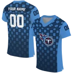 personalized tennessee titans stacked rectangle navy jersey best selling