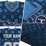 personalized tennessee titans stacked rectangle navy jersey best selling