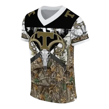 personalized tennessee volunteers antler skull camouflage hunting jersey fashion forward