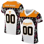 personalized tennessee volunteers brushstroke xs white black jersey best selling