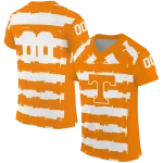 personalized tennessee volunteers layered grids orange jersey best selling