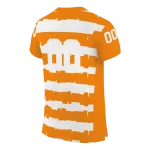 personalized tennessee volunteers layered grids orange jersey best selling