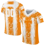 personalized tennessee volunteers rugged stripes orange jersey best selling