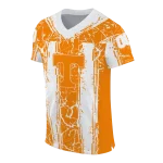 personalized tennessee volunteers rugged stripes orange jersey best selling